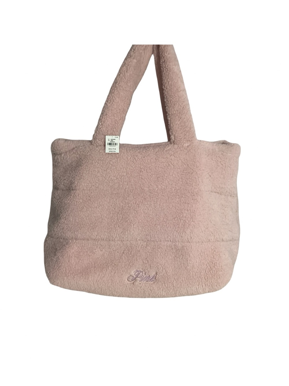 Victoria’s Secret PINK Soft Plush Large Tote Bag NEW
